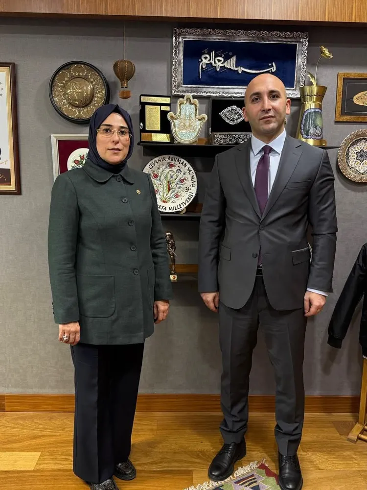  Ceylanpınar Kaymakamı Çakal’dan Gazi Meclis’te Ziyaret