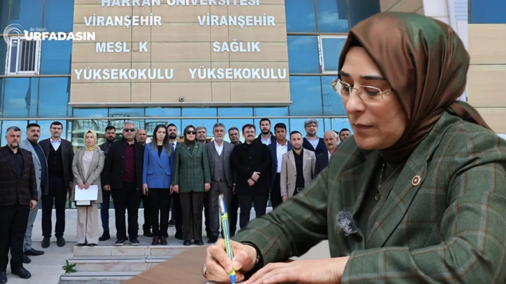 AK Parti Şanlıurfa Milletvekili Cevahir Asuman Yazmacı,Yüksekokulu ile ilgili verdiği sözü tuttu .