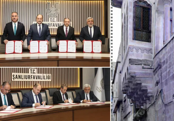 Şanlıurfa’da Tarihi Sokakların Aydınlatılması İçin İmzalar Atıldı