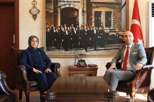 Milletvekili Cevahir Asuman Yazmacı’dan Ceylanpınar Kaymakamı’na Ziyaret