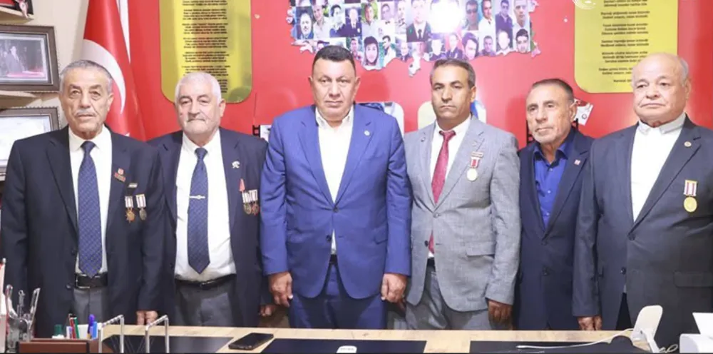 MHP, Ceylanpınar Şehit Aileleri ve Gaziler Derneğini Ziyaret Etti