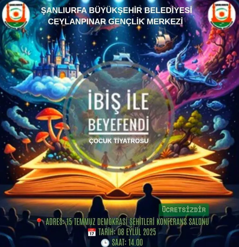 Şanlıurfa Büyükşehir belediyesi ceylanpınar