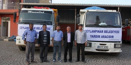 2 kamyon yardım malzemesi daha gönderdi