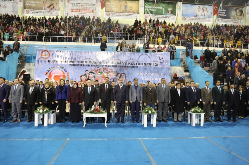 3. BİLİM VE KÜLTÜR ŞENLİĞİ ŞANLIURFA`DA BAŞLADI