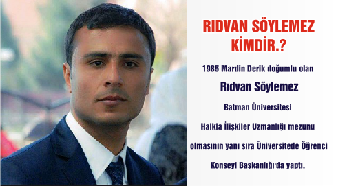 AK PARTİ CEYLANPINAR İLÇE BAŞKANI RIDVAN SÖYLEMEZ OLDU