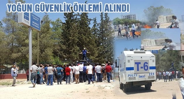 Akçakale?de Elektrik Gerginliği