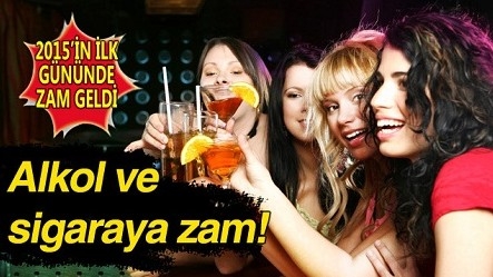 Alkollü İçki ve Sigaraya Vergi Zammı Geldi