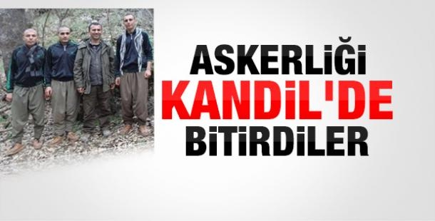 Askerliği Kandil?de Bitirdiler