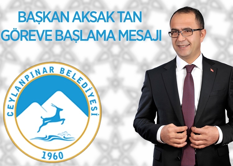 Başkan Aksak?tan Göreve Başlama Mesajı