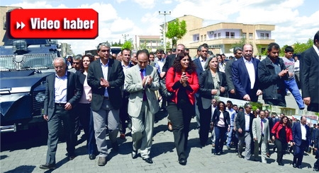  BDP ve HDP?liler Ceylanpınar`a çıkarma yaptı