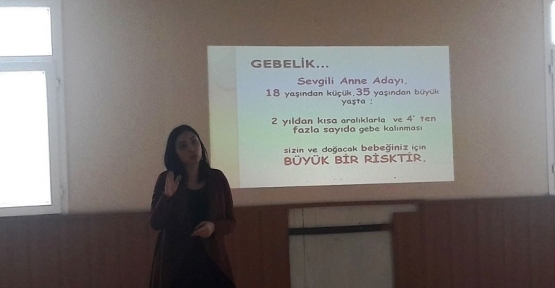 BELEDİYEDEN SAĞLIKLI ANNE SAĞLIK BEBEK SAĞLIKLI GELECEK EĞİTİMİ