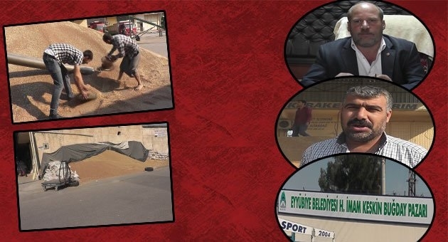 Buğday Pazarı Esnafı Altyapıdan Dertli