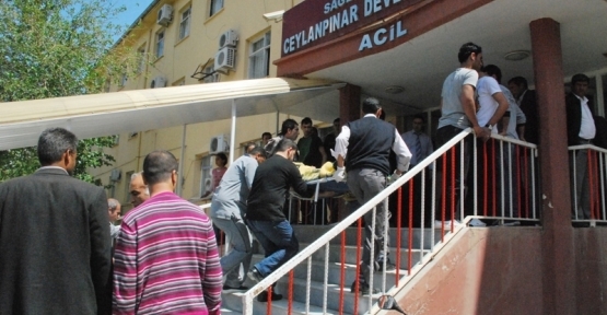 ÇADIR KENTTE YANGIN: 2 ÇOCUK AĞIR YARALI