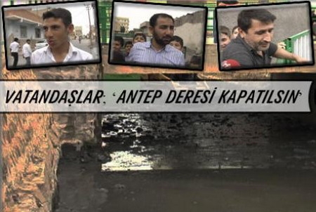Ceylanpınar Antep Deresi Hastalık Saçıyor