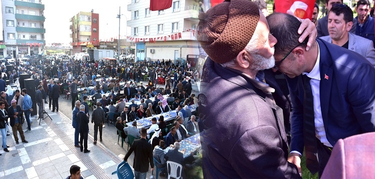 Ceylanpınar Belediye Başkanı Abdullah Aksak, Seçim Zaferinin Ardından Mevlid Okuttu