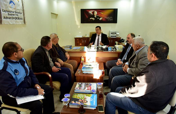 Ceylanpınar Belediyesi`nden Nakliyecilere Bilgilendirme Toplantısı