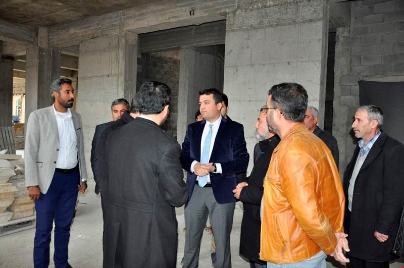 Ceylanpınar Kaymakamı Keklik, Cami İnşaatı İçin Kampanya Başlattı