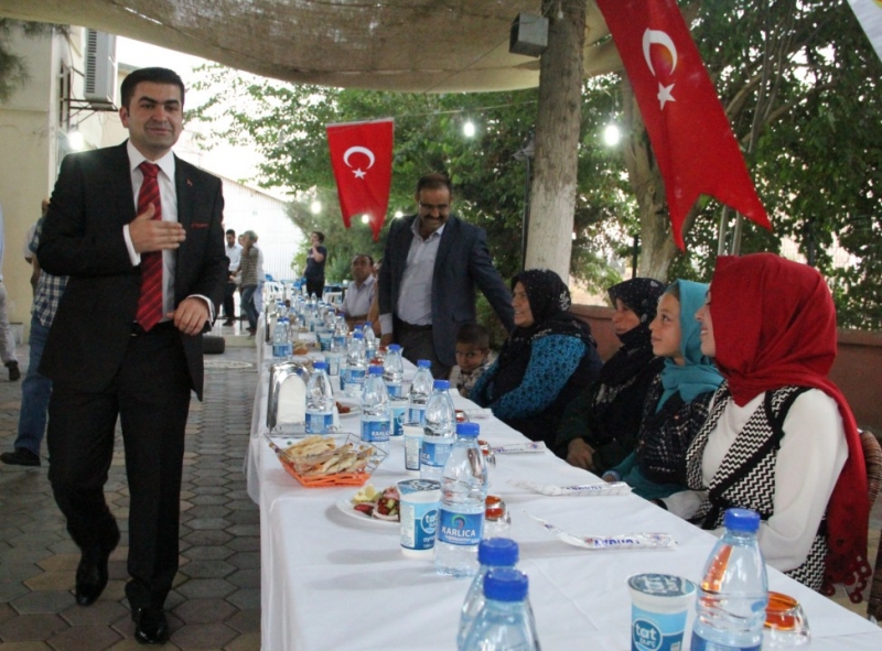 Ceylanpınar Kaymakamlığı,Gazi ve Şehit yakınlarıyla iftarda buluştu.