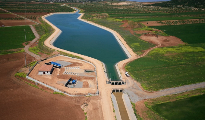 Ceylanpınar ? Mardin Ovası Sulama Projesinde Biten Kısımlar Hizmete Sunulacak
