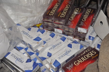Ceylanpınar Sınırında 9000 Paket Kaçak Sigara Yakalandı