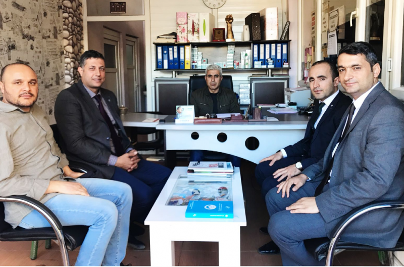 Ceylanpınar Sosyal Hizmetler Müdürü?den Gazetemize Ziyaret