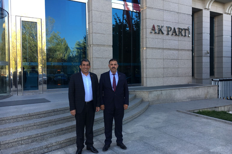 CEYLANPINAR YENİ AK PARTİ İLÇE BAŞKANI HALİD ŞİMŞEK