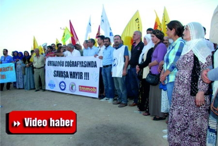 Ceylanpınar?da ?Barış Zinciri? Oluşturuldu