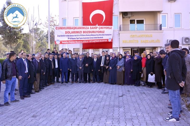 Ceylanpınar`da Dolarını Boz Oyunu Boz Kampanyası