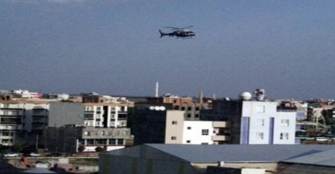 Ceylanpınar?da Eylemciler, Artık Havadan Gözetlenecek