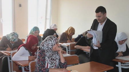 Ceylanpınar`da `Herkes O`nu Okuyor` Sınavına Yoğun İlgi