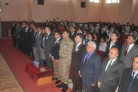 Ceylanpınar?da İstiklal Marşı?nın Kabulü Etkinliği Düzenlendi