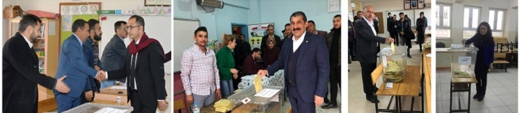 Ceylanpınar?da Liderler Sandık Başında