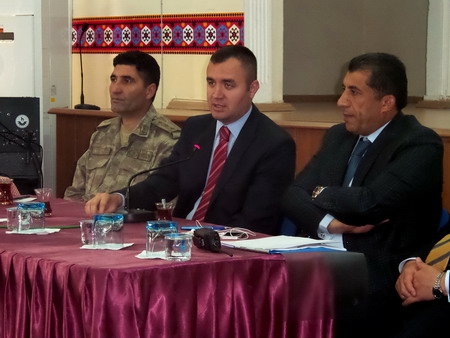 Ceylanpınar?da Mahalle Muhtarları bir araya geldi