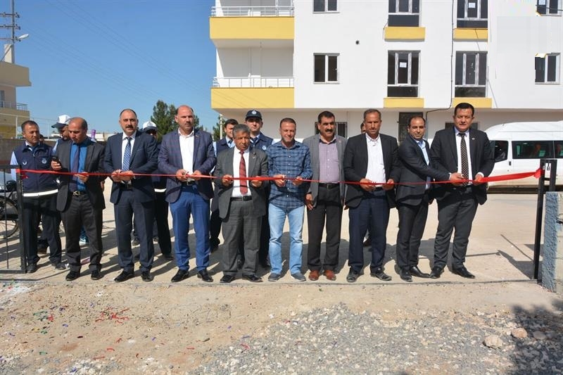 Ceylanpınar`da Öğrenci Servisleri Oto Parkı Hizmete Açıldı