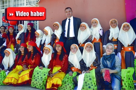 Ceylanpınar?daki 23 Nisan kutlamalarına Suriye çocuklar da katıldı