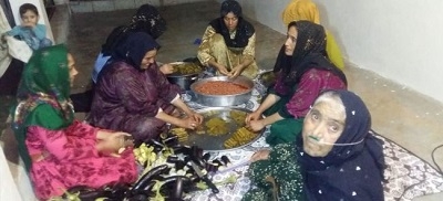 CEYLANPINARLI KADINLAR ASKERLER İÇİN YEMEK YAPIYOR