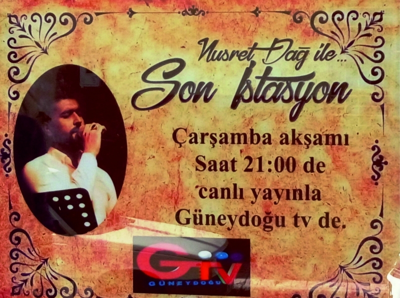Ceylanpınar?lı şair ve usta şiir yorumcusu Nusret Dağ, bu akşam saat 21.00`de  GTV`de