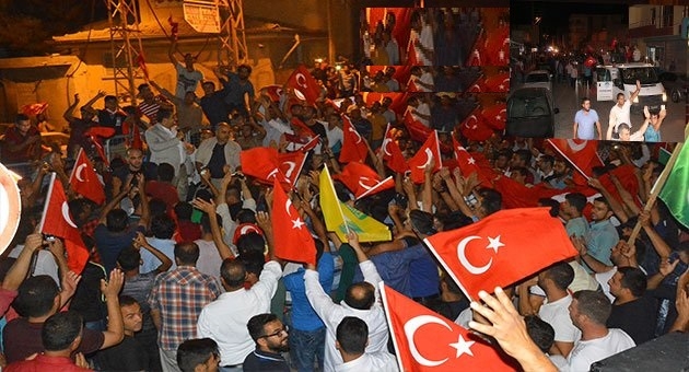 Ceylanpınarlılar Demokrasi Nöbetinde