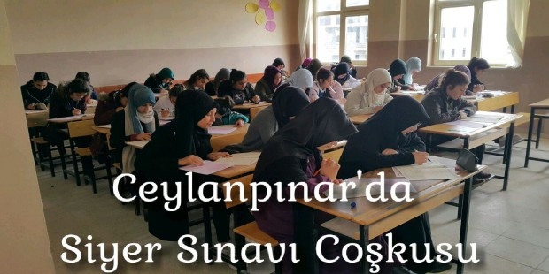 Ceylanpınarlılar Siyer Sınavında Ter Döktü