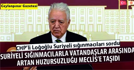 CHP, Suriyeli Sığınmacıları Meclise Taşıdı 