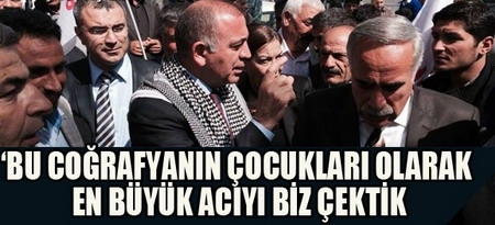 CHP?li Gürsel Tekin, Hilvan?da