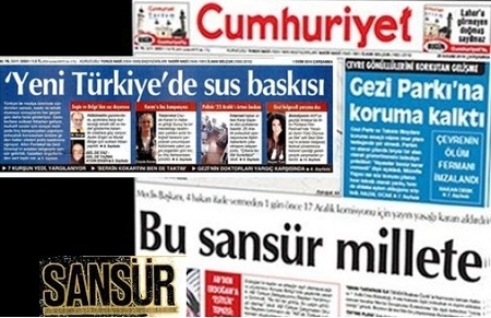 Cumhuriyet?ten Tekzip ve Sansür İsyanı! 