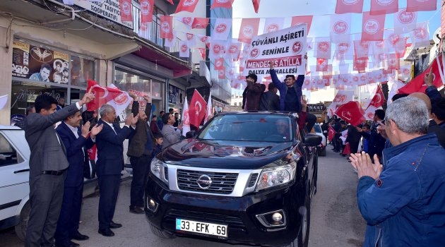 Çüvânlı Aşiretinden Menderes Atilla`ya tam destek