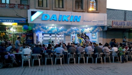 Daikin, Ceylanpınar?da mağaza açtı 