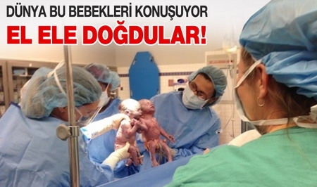 El ele doğdular