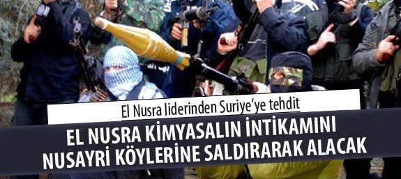 El Nusra?dan katliam tehdidi 