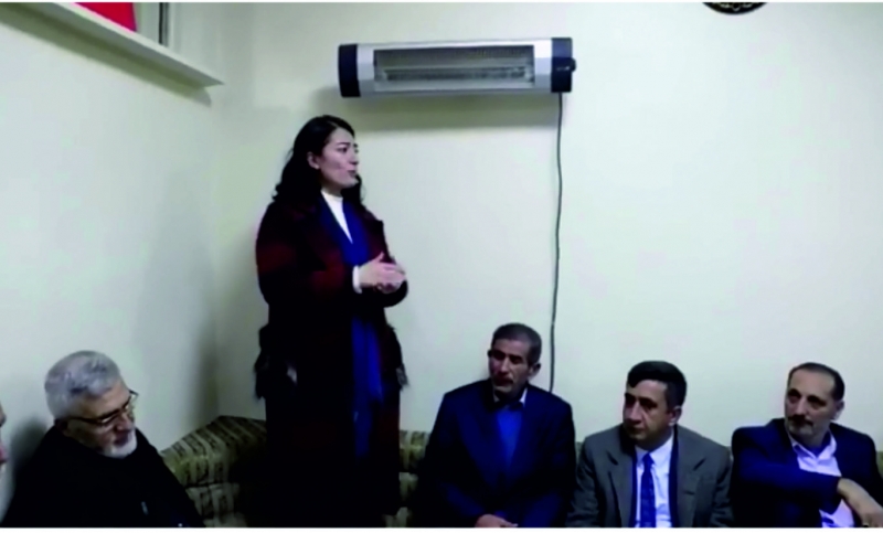 Essum Saatçi Aslan Mirdesi Aşiretini Ziyaret Etti