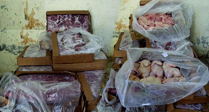 Eyyübiye?de 2 Ton Kaçak Et Ele Geçirdi