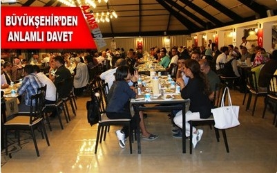 Gaziler ve aileleri bu davette buluştu