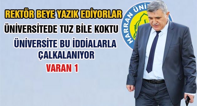 Harran Üniversitesini karıştıran skandallar